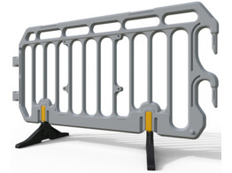 Boss barrier grijs