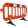 Gate barrier oranje