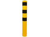 Stootpaal rond 152 x 1500 mm geel zwart betonneren
