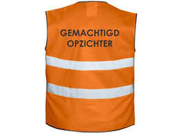 Projob vest gemachtigd opzichter