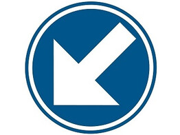 D1 700 mm STICKER klasse 2