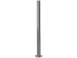 Stootpaal rond 60 x 900 mm RVS voetplaat