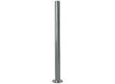Stootpaal rond 60 x 900 mm RVS voetplaat