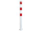 Paal vierkant 70 x 1300 mm wit rood betonneren