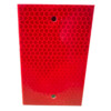 Aluminium reflector 70 x 110 mm rood