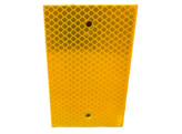 Aluminium reflector 70 x 110 mm oranje