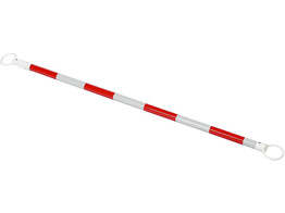 Kegeltelescoop rood wit 120 - 200 cm uittrekbaar
