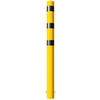 Stootpaal rond 152 x 2000 mm geel zwart betonneren
