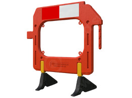 Gate barrier 1M oranje