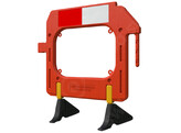 Gate barrier 1M oranje