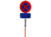 E3 parkeerverbod SB250 Xb beneden ALU gemonteerd