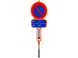 E1 parkeerverbod Xb beneden kunststof