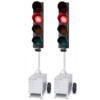 Verkeerslichten Berghaus MPB1400 LED aftelklok SET