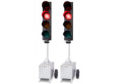 Verkeerslichten Berghaus MPB1400 LED aftelklok SET
