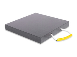 Stempelplaat 400 x 400 x 40 mm - 10 Ton