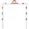 Hoogtebeperking 3 x 3 m  H  wit rood C29 beton