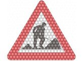 A31 400 mm STICKER PERFO