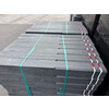 Diamantkoppaal zwart 1400 mm r/w bandjes