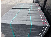 Diamantkoppaal zwart 1400 mm r/w bandjes
