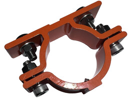 Beugel aluminium 51 mm RAL2009 verkeersoranje