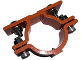 Beugel aluminium 51 mm RAL2009 verkeersoranje