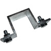 Beugel aluminium 40 x 40 mm voor verkeersbord type 250