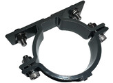 Beugel aluminium 76 mm RAL7043 verkeersgrijs