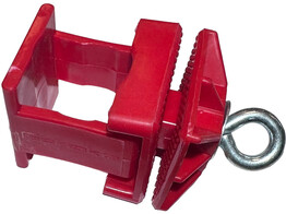 Beugelklem PVC voor platte plaat
