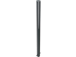Paal rond 76 x 1400 mm antracietgrijs betonneren