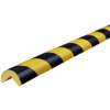 Hoekbeschermer 40 x 1000 mm rond geel zwart