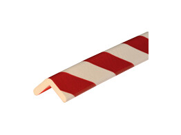 Hoekbeschermer 26 x 1000 mm rood wit