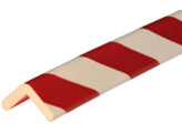 Hoekbeschermer 47 x 5000 mm rood wit