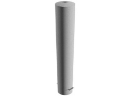 Paal rond 273 x 1500 mm galva om in te betonneren