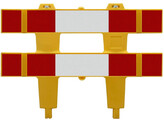 A-bareel HDPE T3 1500 mm zonder A voeten en opzetstuk