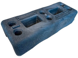 Bouwhekvoet kunststof 24 kg