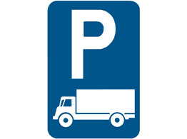 E9c verkeersbord SB250 400 x 600 mm klasse 1