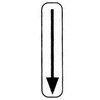 Xa/b 100 x 400 mm STICKER dubbel klasse 1
