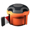 Skipper XS oranje met rood wit lint