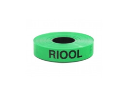 Waarschuwingslint 250 m x 40 mm - riool