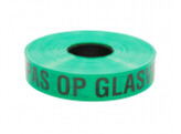 Waarschuwingslint 250 m x 40 mm - glasvezel