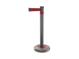 Skipper Q afzetpaal met rood lint
