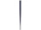 Stootpaal rond 76 x 1200 mm RVS betonneren