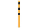 Stootpaal rond 89 x 1300 mm geel zwart betonneren