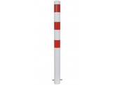 Stootpaal rond 89 x 1300 mm wit rood betonneren