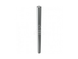 Stootpaal rond 89 x 1200 mm RVS betonneren