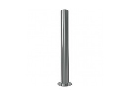 Stootpaal rond 102 x 900 mm RVS voetplaat