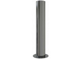Stootpaal rond 154 x 900 mm RVS voetplaat