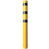 Stootpaal rond 193 x 2000 mm geel zwart betonneren