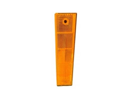 Kunststof reflector 40 x 180 mm oranje CE markering