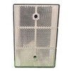 Kunststof reflector 80 x 120 mm wit CE markering